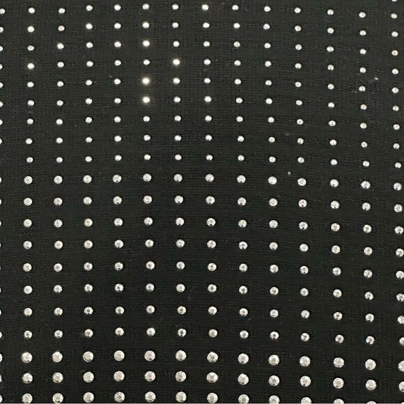 Rampage Women’s Rhinestone Scarf 74” X 10” in Black Color - Picture 8 of 9